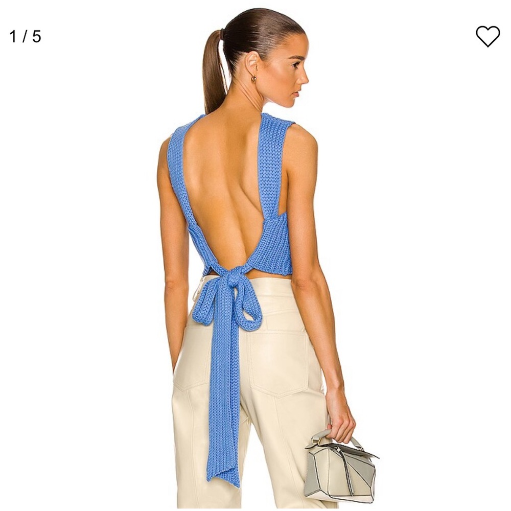 ATOIR Eliot Top in Ultramarine